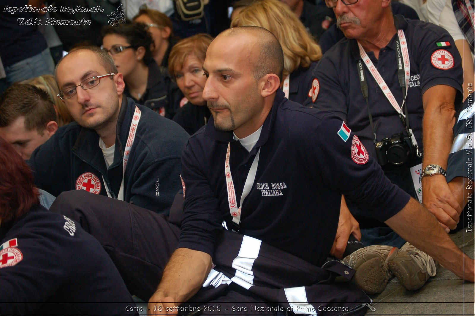 Como - 18 settembre 2010 - Gara Nazionale di Primo Soccorso -  Croce Rossa Italiana - Ispettorato Regionale Volontari del Soccorso Piemonte