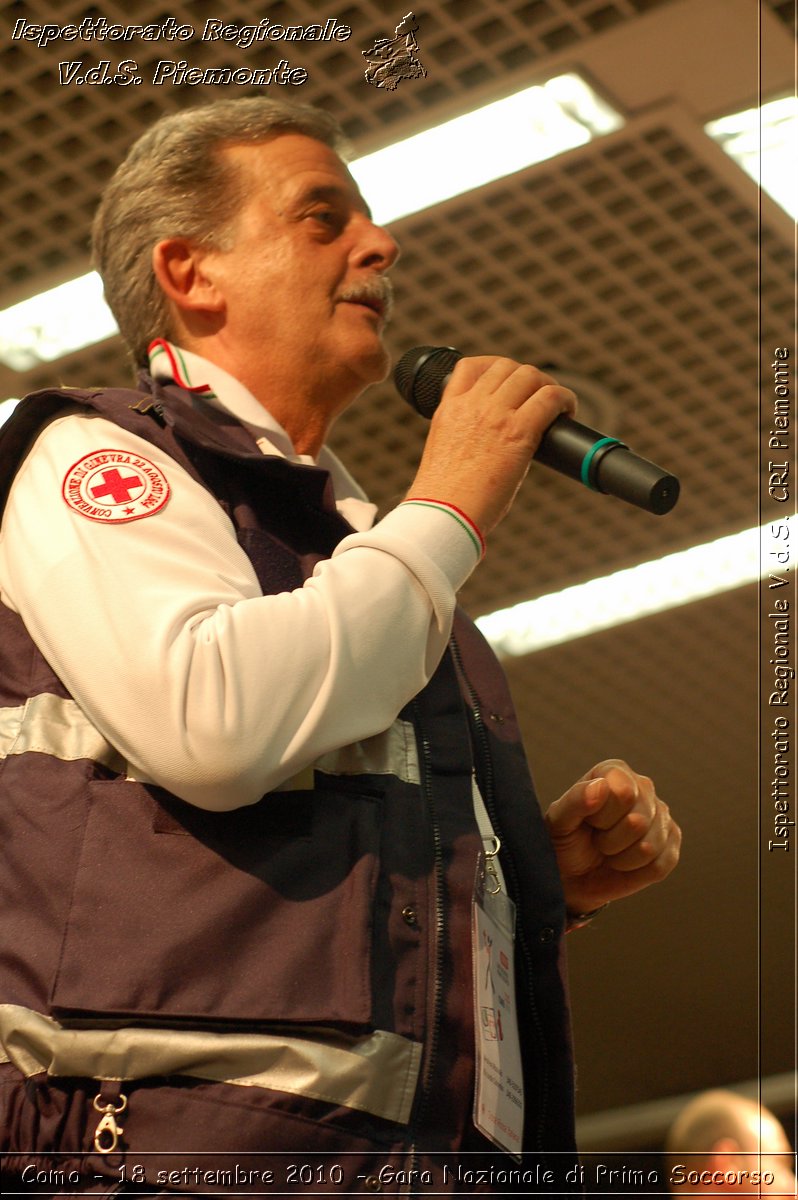 Como - 18 settembre 2010 - Gara Nazionale di Primo Soccorso -  Croce Rossa Italiana - Ispettorato Regionale Volontari del Soccorso Piemonte