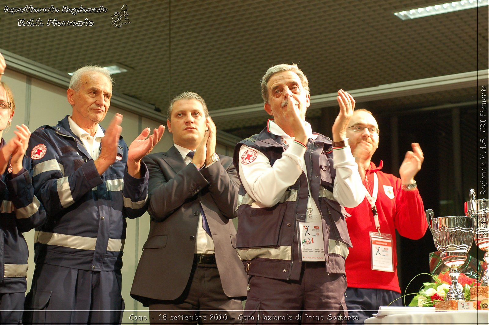 Como - 18 settembre 2010 - Gara Nazionale di Primo Soccorso -  Croce Rossa Italiana - Ispettorato Regionale Volontari del Soccorso Piemonte