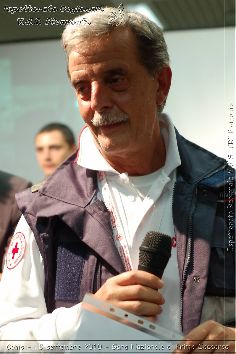 Como - 18 settembre 2010 - Gara Nazionale di Primo Soccorso -  Croce Rossa Italiana - Ispettorato Regionale Volontari del Soccorso Piemonte