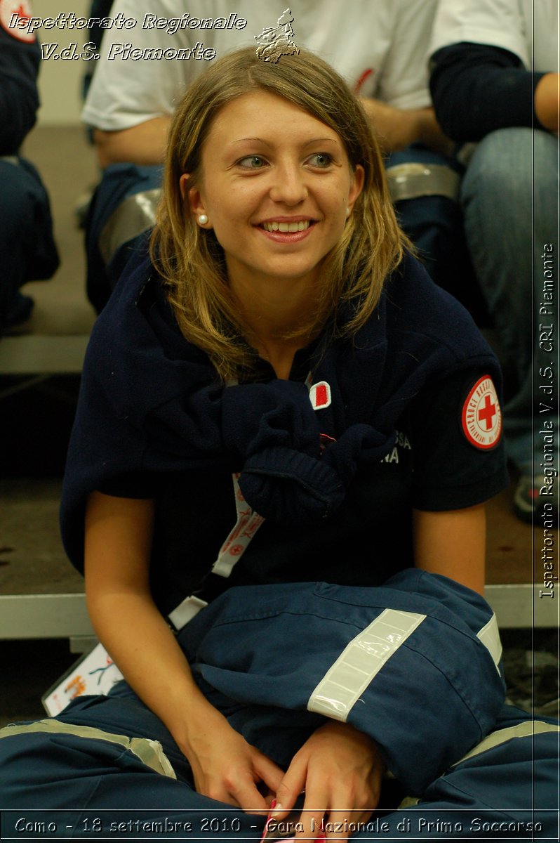 Como - 18 settembre 2010 - Gara Nazionale di Primo Soccorso -  Croce Rossa Italiana - Ispettorato Regionale Volontari del Soccorso Piemonte