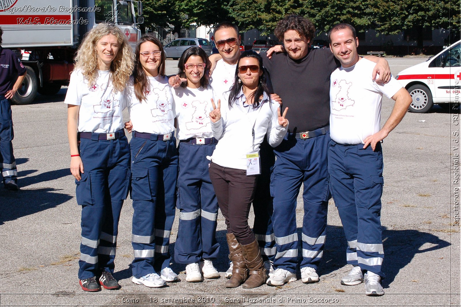 Como - 18 settembre 2010 - Gara Nazionale di Primo Soccorso -  Croce Rossa Italiana - Ispettorato Regionale Volontari del Soccorso Piemonte