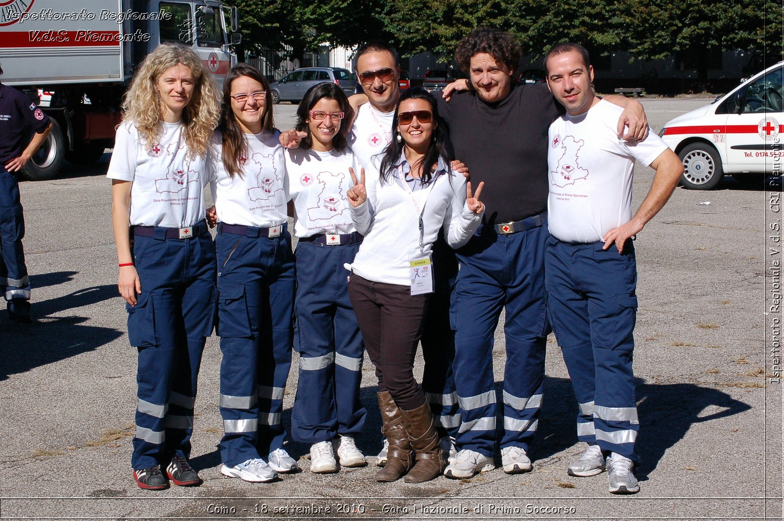 Como - 18 settembre 2010 - Gara Nazionale di Primo Soccorso -  Croce Rossa Italiana - Ispettorato Regionale Volontari del Soccorso Piemonte