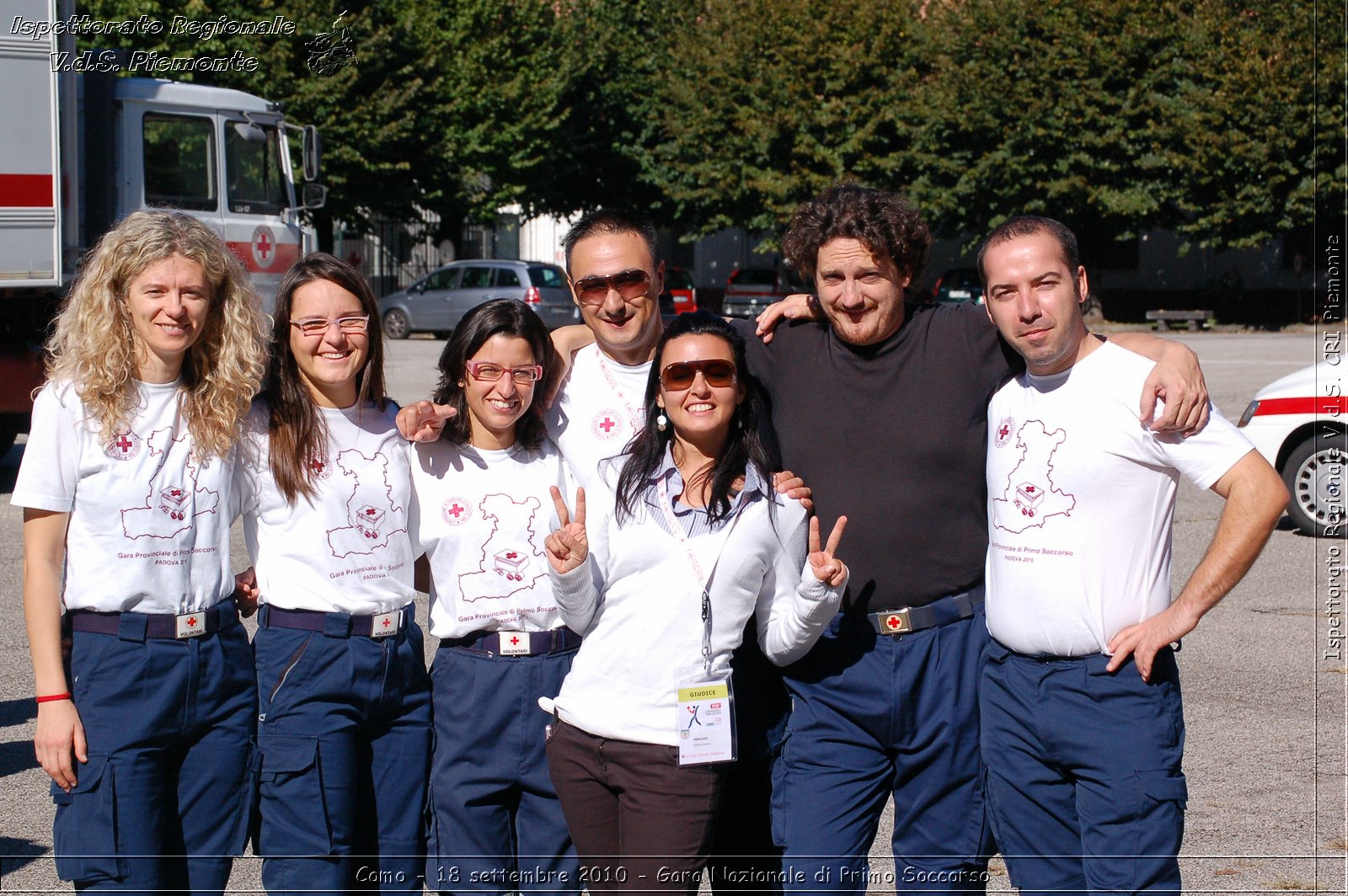 Como - 18 settembre 2010 - Gara Nazionale di Primo Soccorso -  Croce Rossa Italiana - Ispettorato Regionale Volontari del Soccorso Piemonte