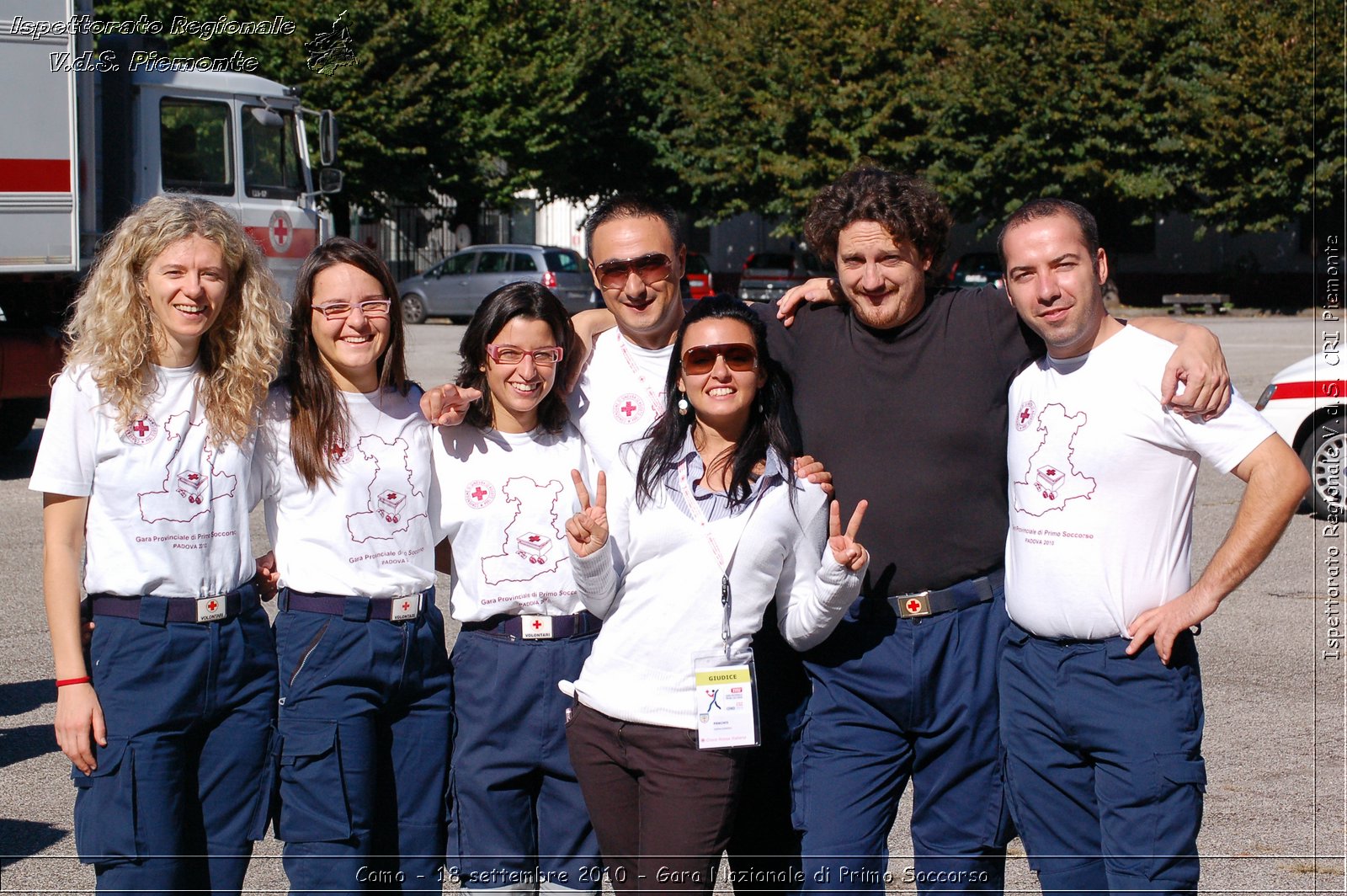 Como - 18 settembre 2010 - Gara Nazionale di Primo Soccorso -  Croce Rossa Italiana - Ispettorato Regionale Volontari del Soccorso Piemonte