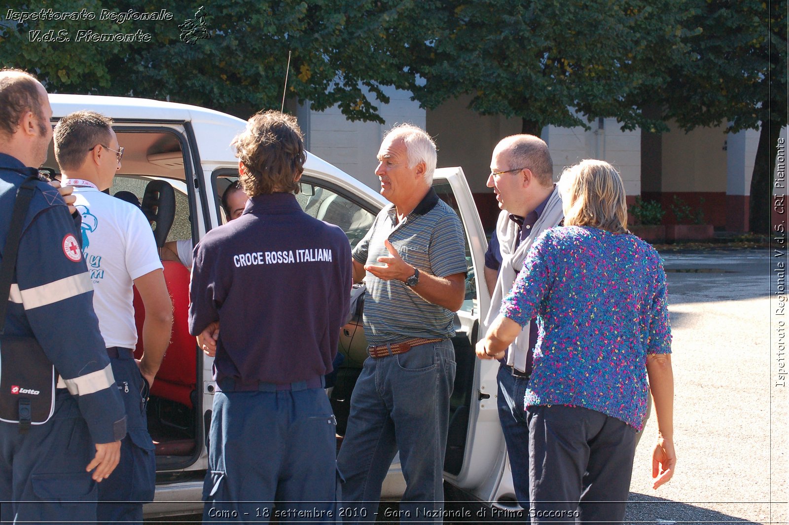 Como - 18 settembre 2010 - Gara Nazionale di Primo Soccorso -  Croce Rossa Italiana - Ispettorato Regionale Volontari del Soccorso Piemonte