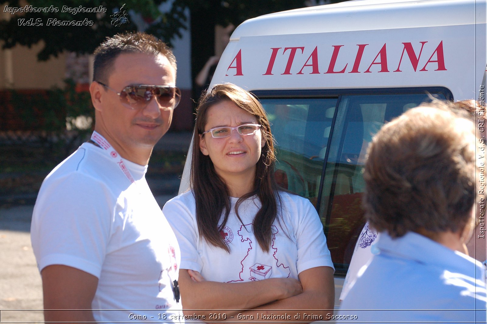 Como - 18 settembre 2010 - Gara Nazionale di Primo Soccorso -  Croce Rossa Italiana - Ispettorato Regionale Volontari del Soccorso Piemonte