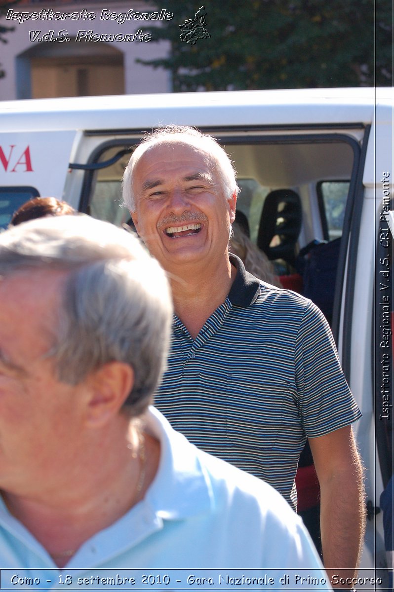 Como - 18 settembre 2010 - Gara Nazionale di Primo Soccorso -  Croce Rossa Italiana - Ispettorato Regionale Volontari del Soccorso Piemonte