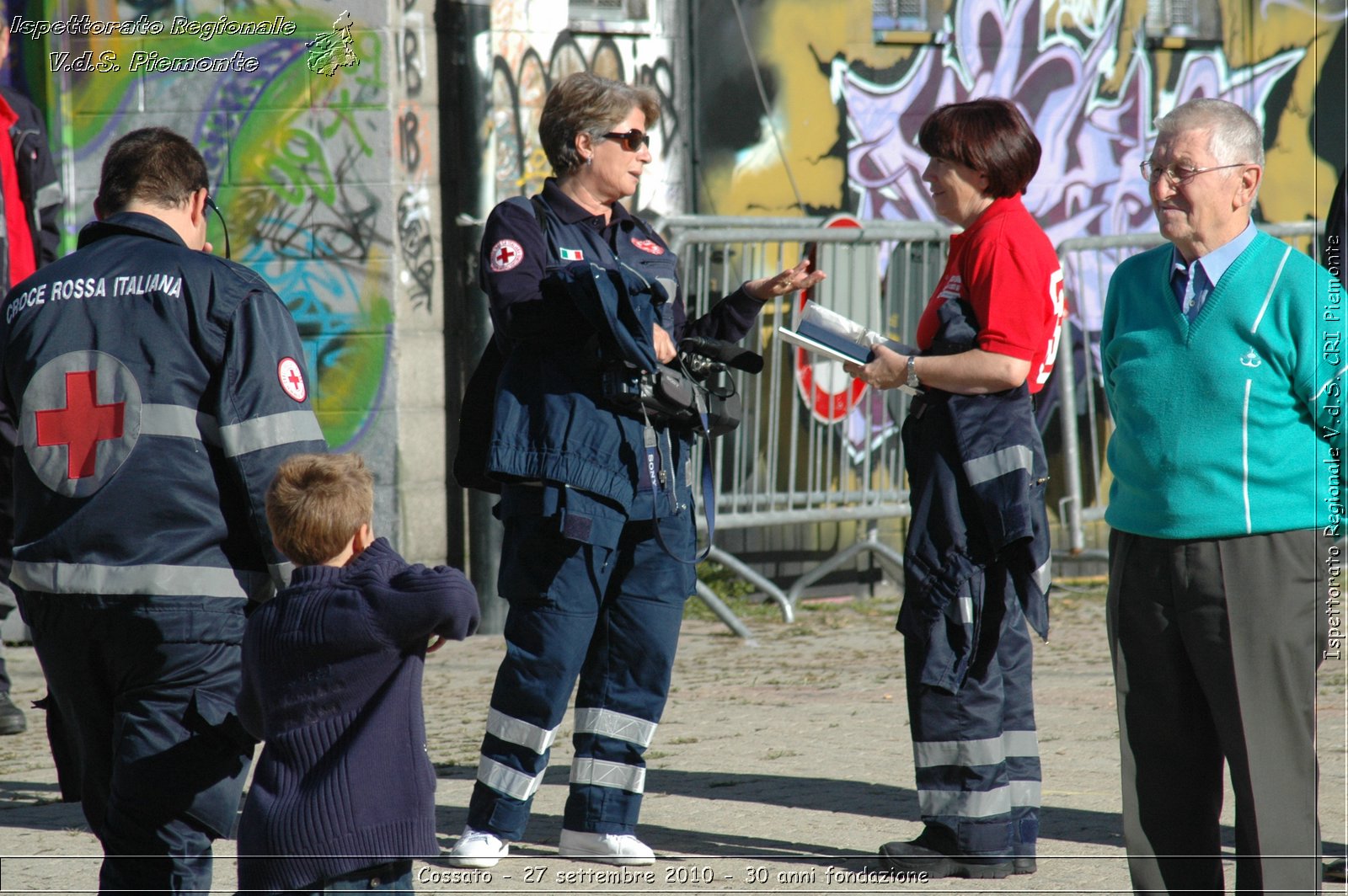 Cossato - 27 settembre 2010 - 30 anni fondazione -  Croce Rossa Italiana - Ispettorato Regionale Volontari del Soccorso Piemonte