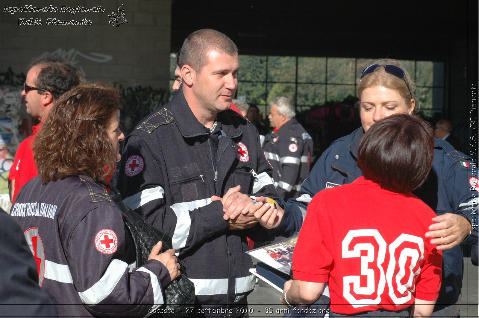 Cossato - 27 settembre 2010 - 30 anni fondazione -  Croce Rossa Italiana - Ispettorato Regionale Volontari del Soccorso Piemonte