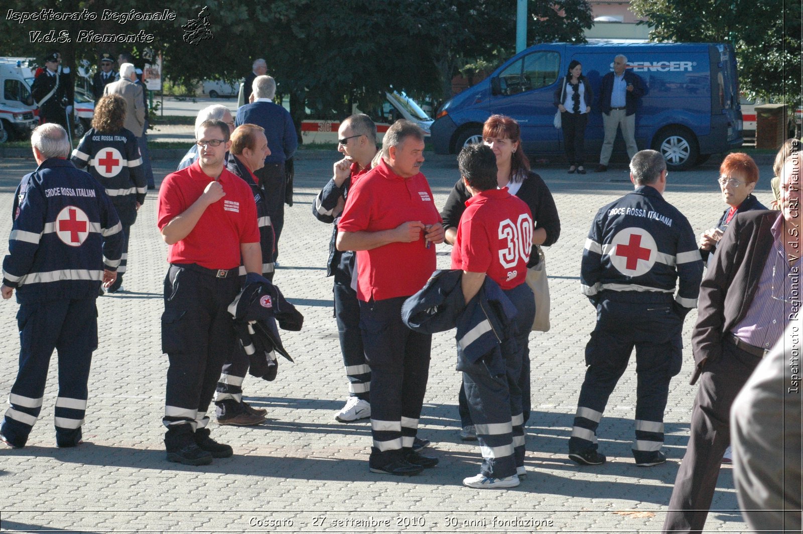 Cossato - 27 settembre 2010 - 30 anni fondazione -  Croce Rossa Italiana - Ispettorato Regionale Volontari del Soccorso Piemonte