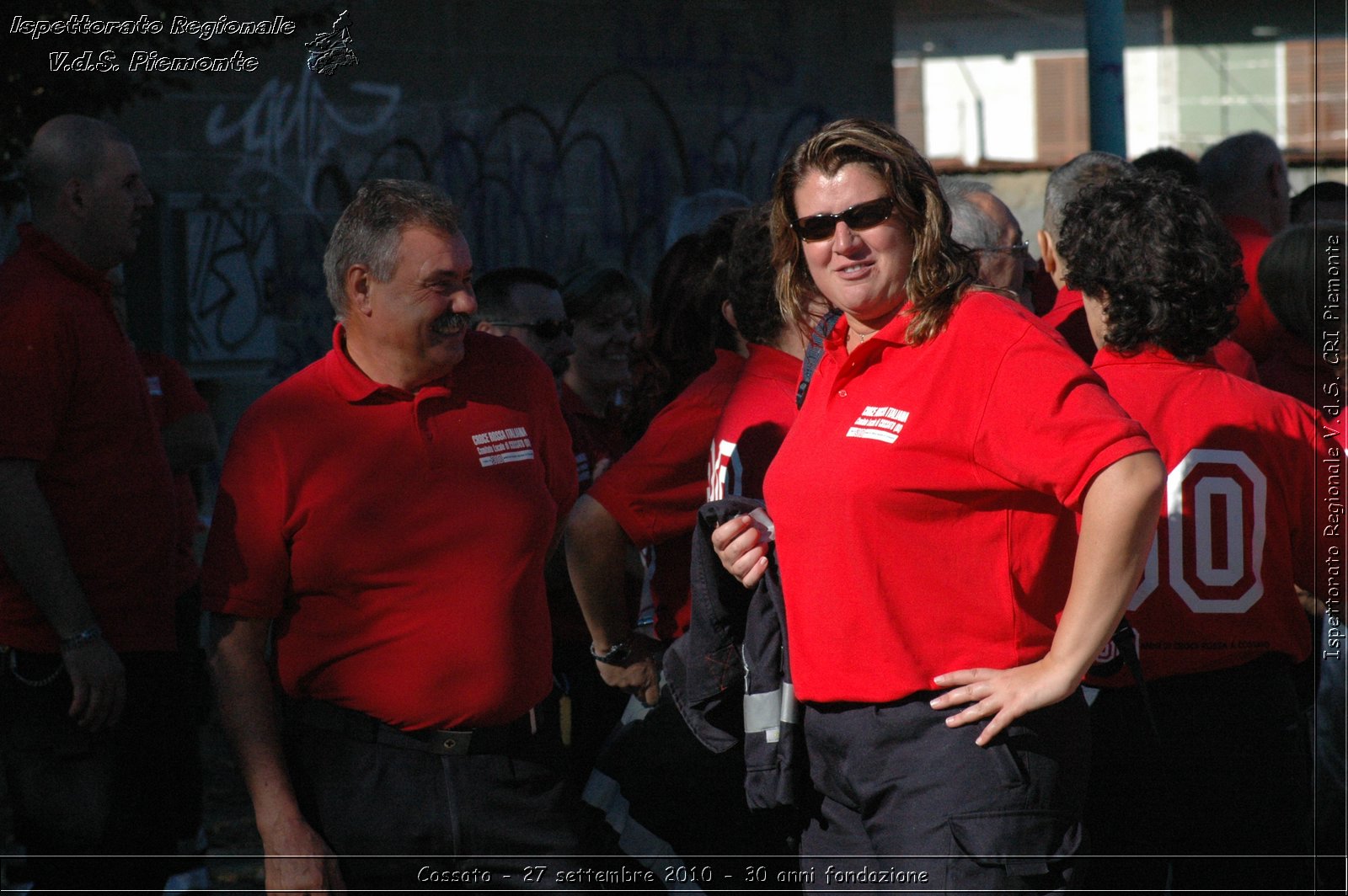 Cossato - 27 settembre 2010 - 30 anni fondazione -  Croce Rossa Italiana - Ispettorato Regionale Volontari del Soccorso Piemonte