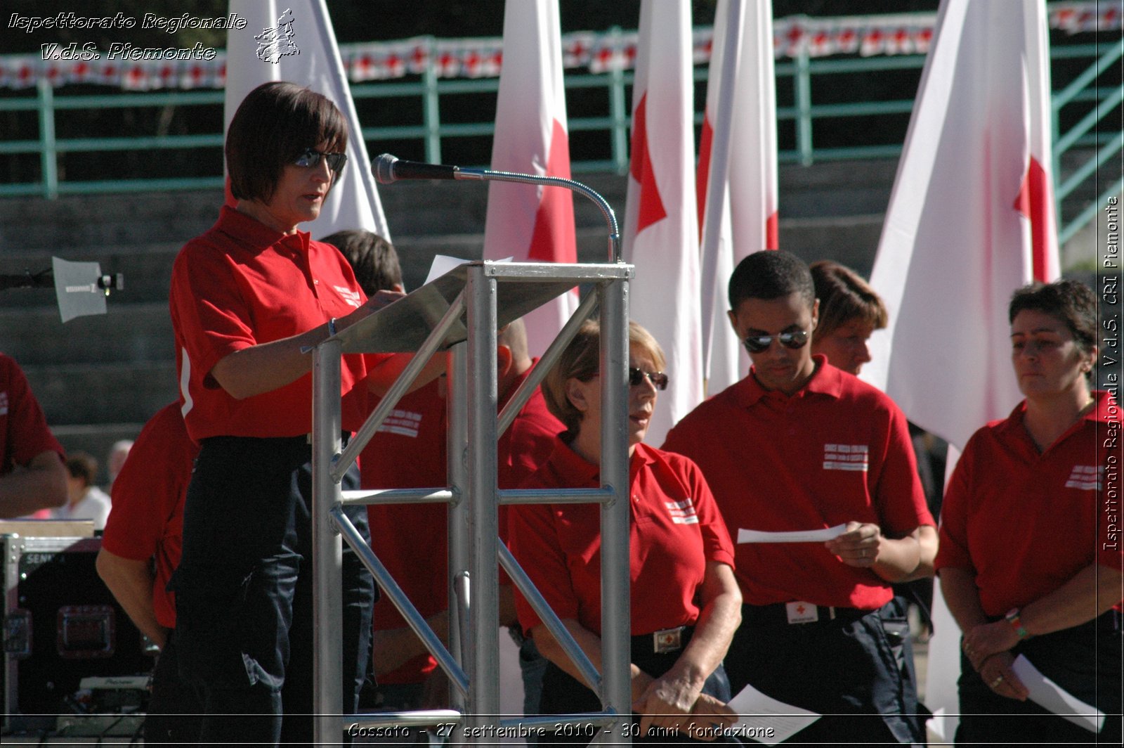 Cossato - 27 settembre 2010 - 30 anni fondazione -  Croce Rossa Italiana - Ispettorato Regionale Volontari del Soccorso Piemonte