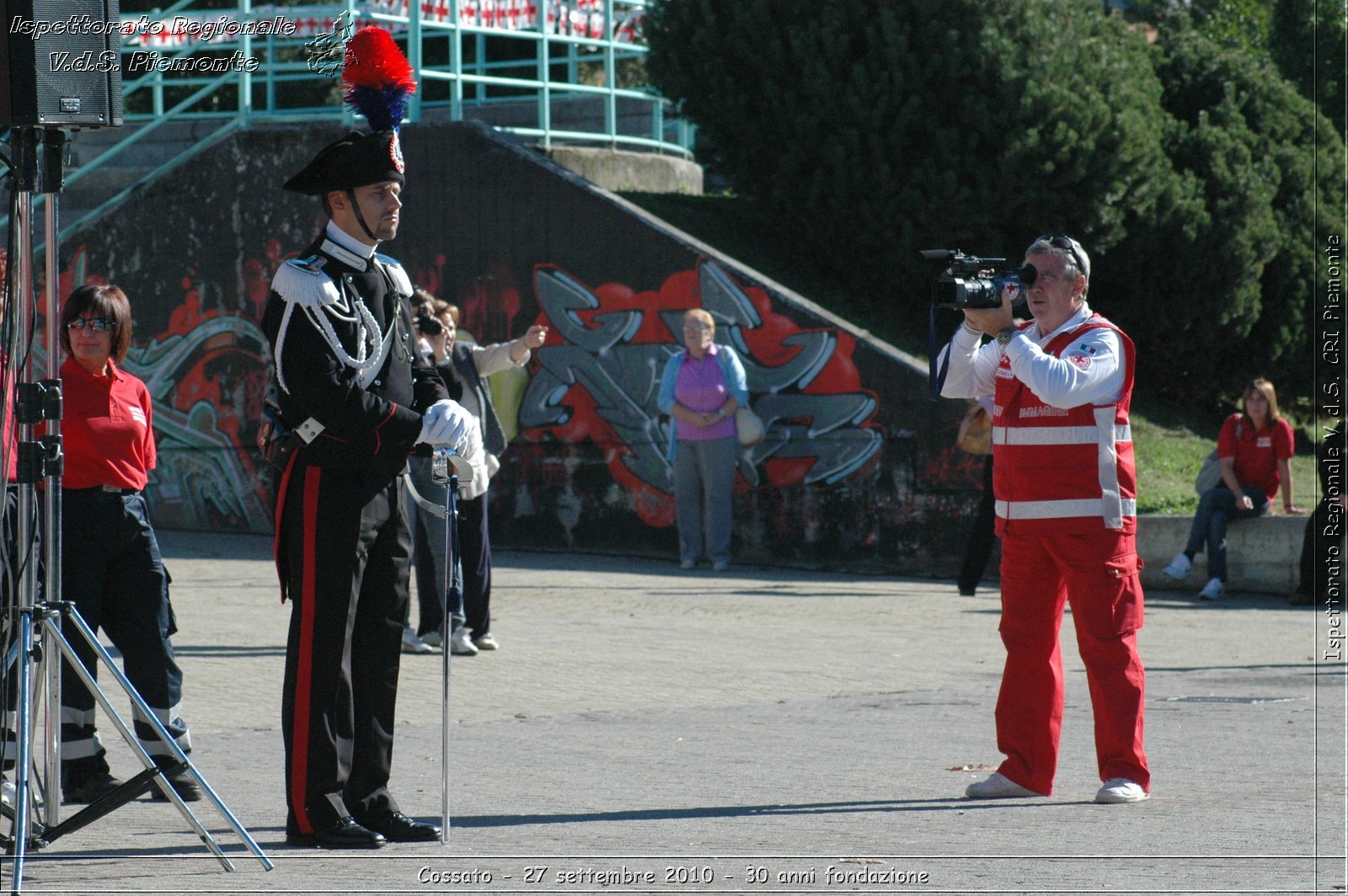 Cossato - 27 settembre 2010 - 30 anni fondazione -  Croce Rossa Italiana - Ispettorato Regionale Volontari del Soccorso Piemonte