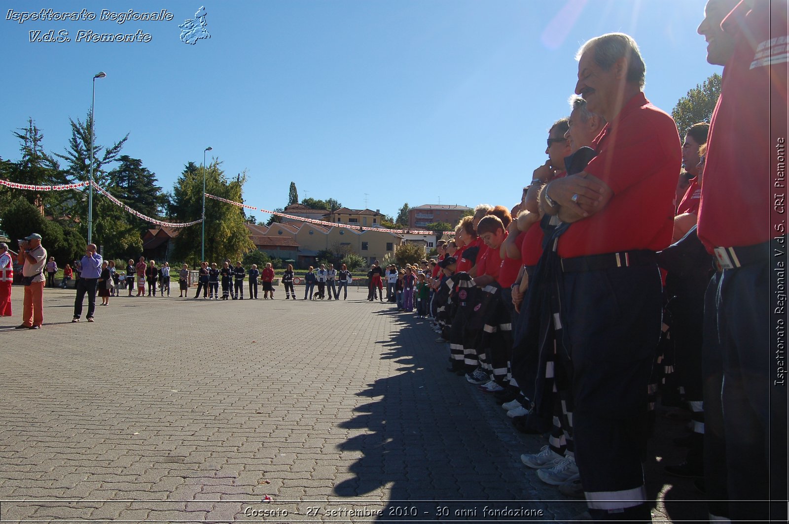 Cossato - 27 settembre 2010 - 30 anni fondazione -  Croce Rossa Italiana - Ispettorato Regionale Volontari del Soccorso Piemonte