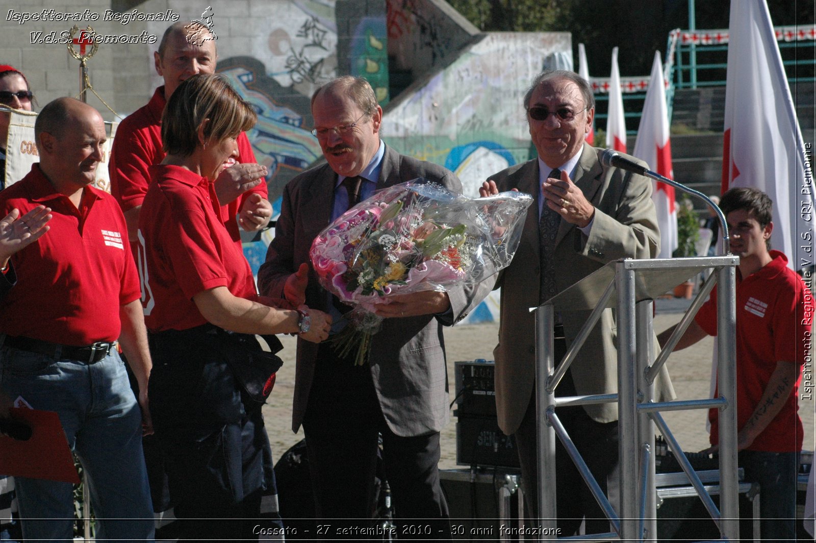 Cossato - 27 settembre 2010 - 30 anni fondazione -  Croce Rossa Italiana - Ispettorato Regionale Volontari del Soccorso Piemonte