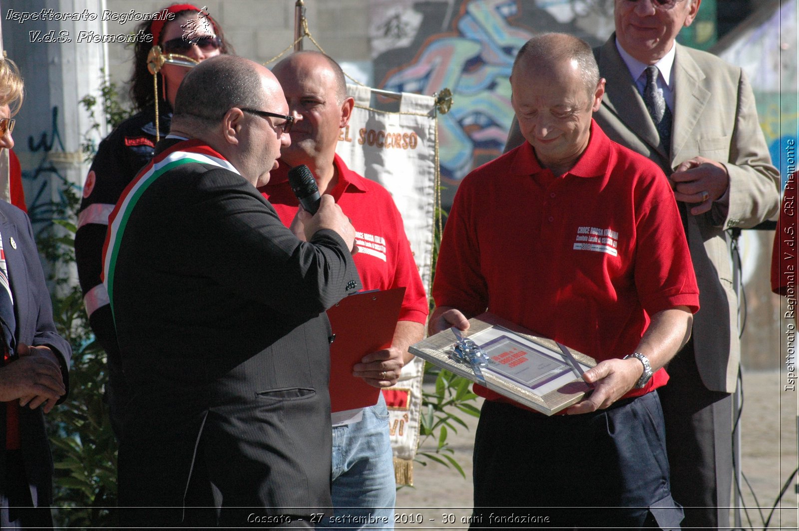 Cossato - 27 settembre 2010 - 30 anni fondazione -  Croce Rossa Italiana - Ispettorato Regionale Volontari del Soccorso Piemonte