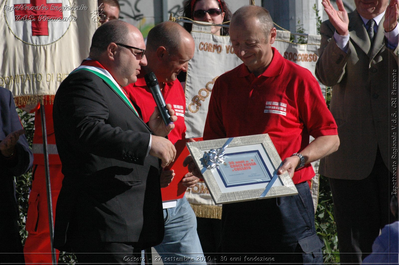 Cossato - 27 settembre 2010 - 30 anni fondazione -  Croce Rossa Italiana - Ispettorato Regionale Volontari del Soccorso Piemonte