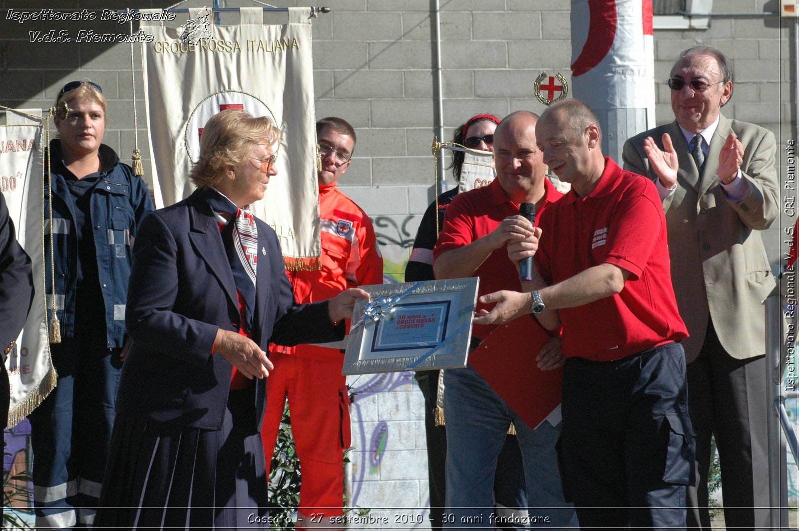 Cossato - 27 settembre 2010 - 30 anni fondazione -  Croce Rossa Italiana - Ispettorato Regionale Volontari del Soccorso Piemonte