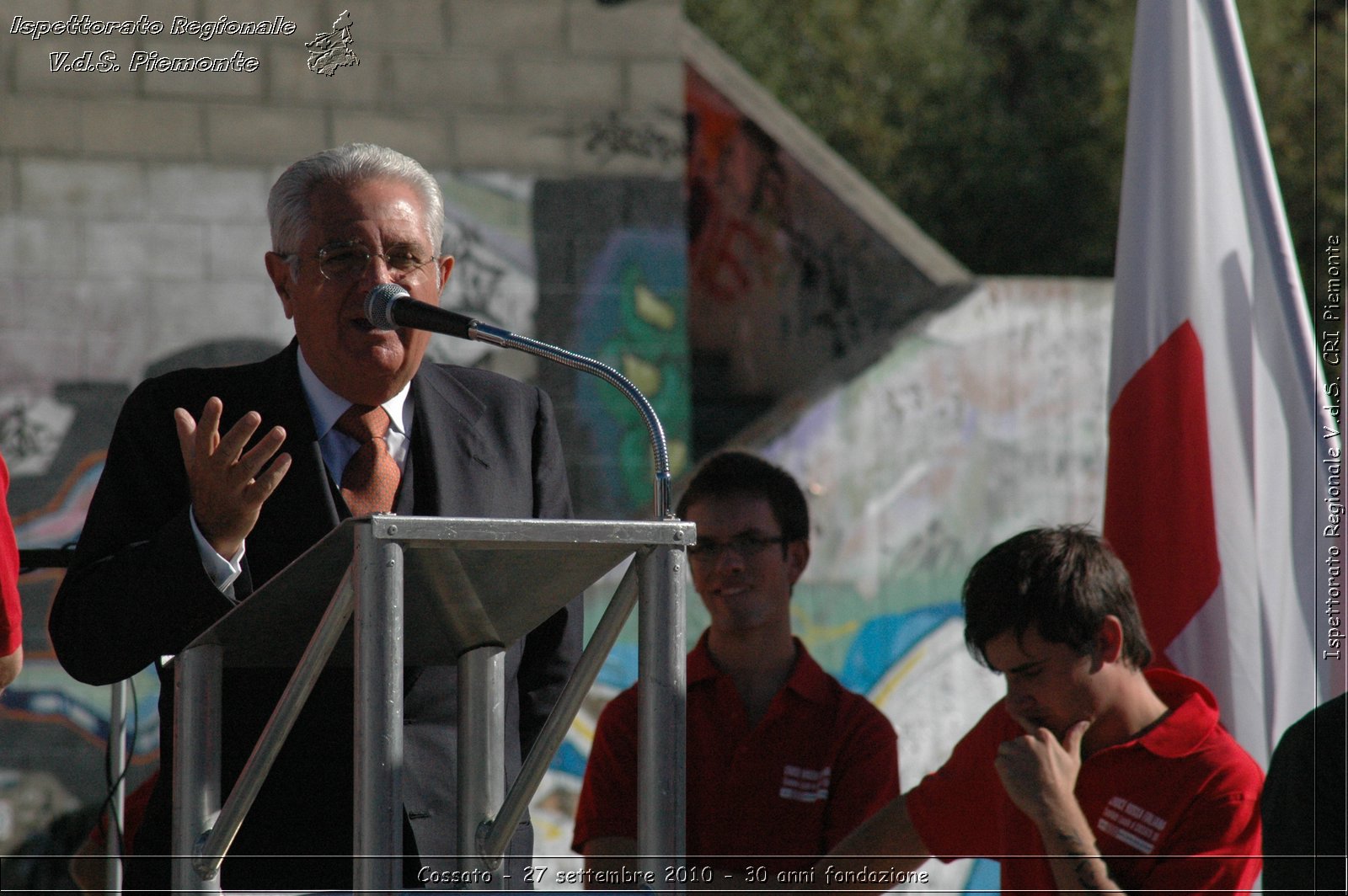 Cossato - 27 settembre 2010 - 30 anni fondazione -  Croce Rossa Italiana - Ispettorato Regionale Volontari del Soccorso Piemonte