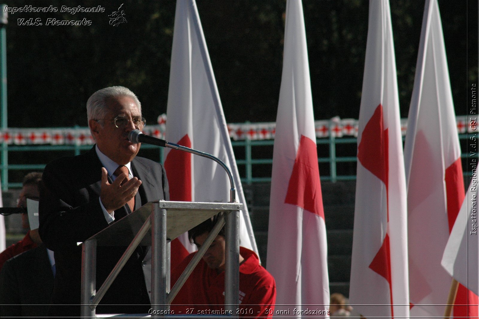 Cossato - 27 settembre 2010 - 30 anni fondazione -  Croce Rossa Italiana - Ispettorato Regionale Volontari del Soccorso Piemonte