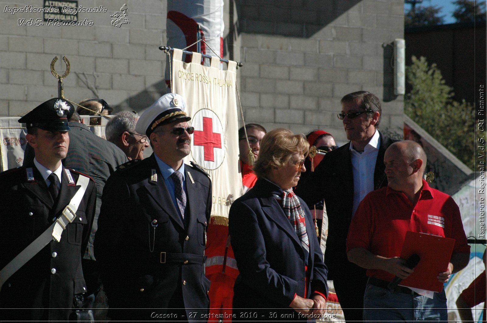 Cossato - 27 settembre 2010 - 30 anni fondazione -  Croce Rossa Italiana - Ispettorato Regionale Volontari del Soccorso Piemonte