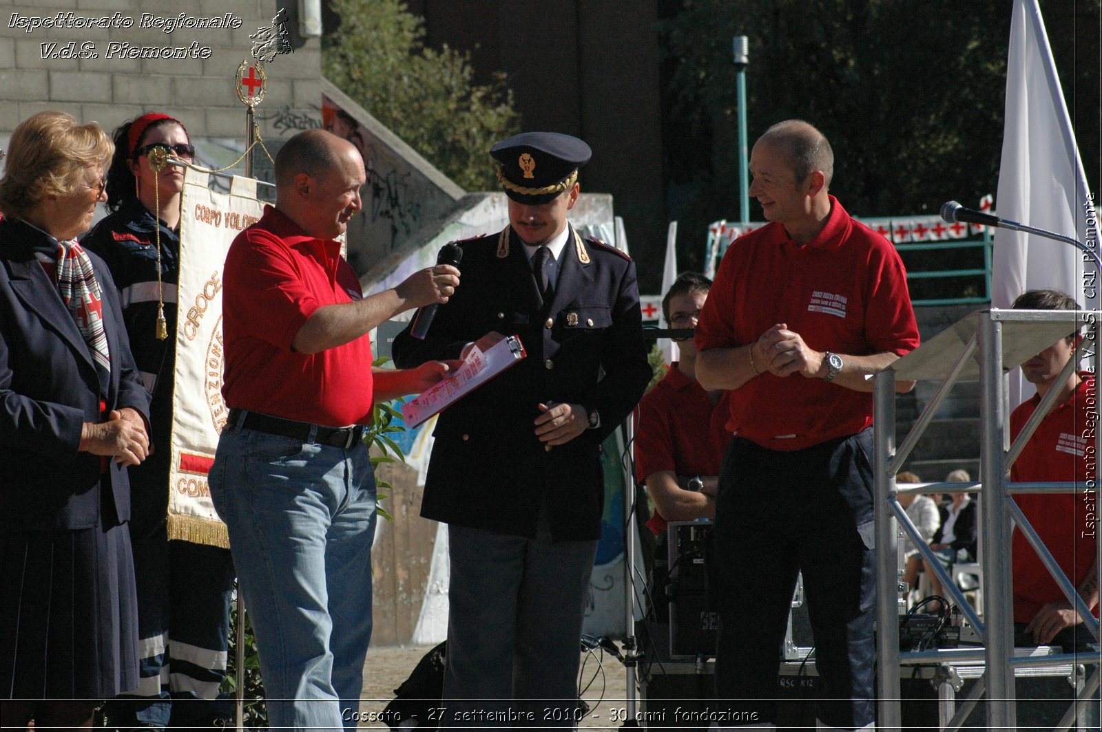 Cossato - 27 settembre 2010 - 30 anni fondazione -  Croce Rossa Italiana - Ispettorato Regionale Volontari del Soccorso Piemonte