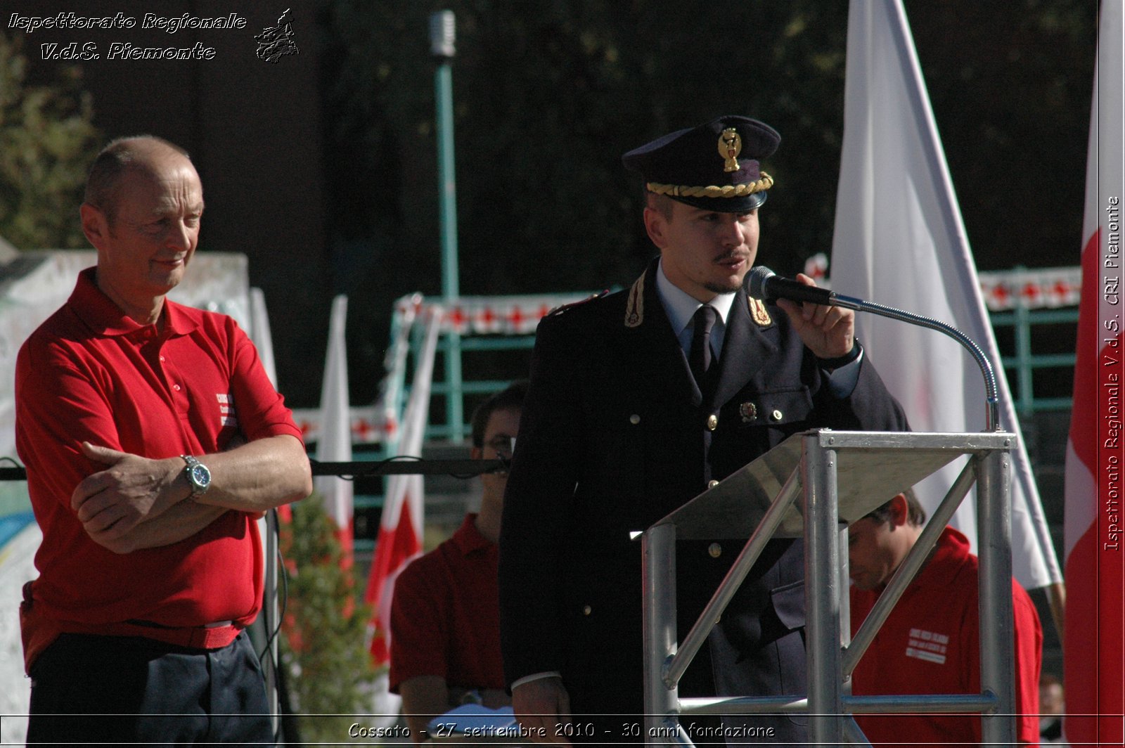 Cossato - 27 settembre 2010 - 30 anni fondazione -  Croce Rossa Italiana - Ispettorato Regionale Volontari del Soccorso Piemonte