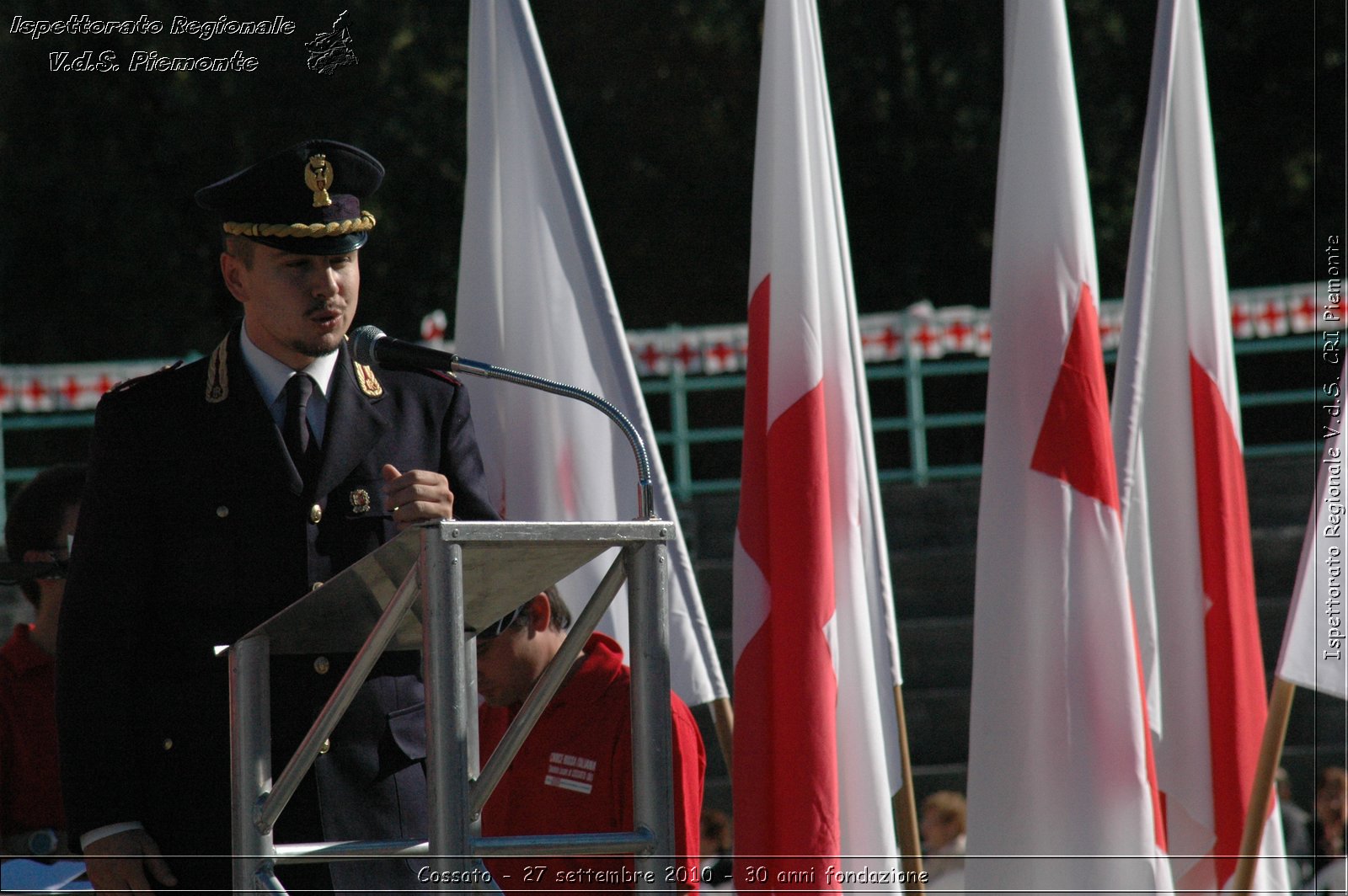 Cossato - 27 settembre 2010 - 30 anni fondazione -  Croce Rossa Italiana - Ispettorato Regionale Volontari del Soccorso Piemonte