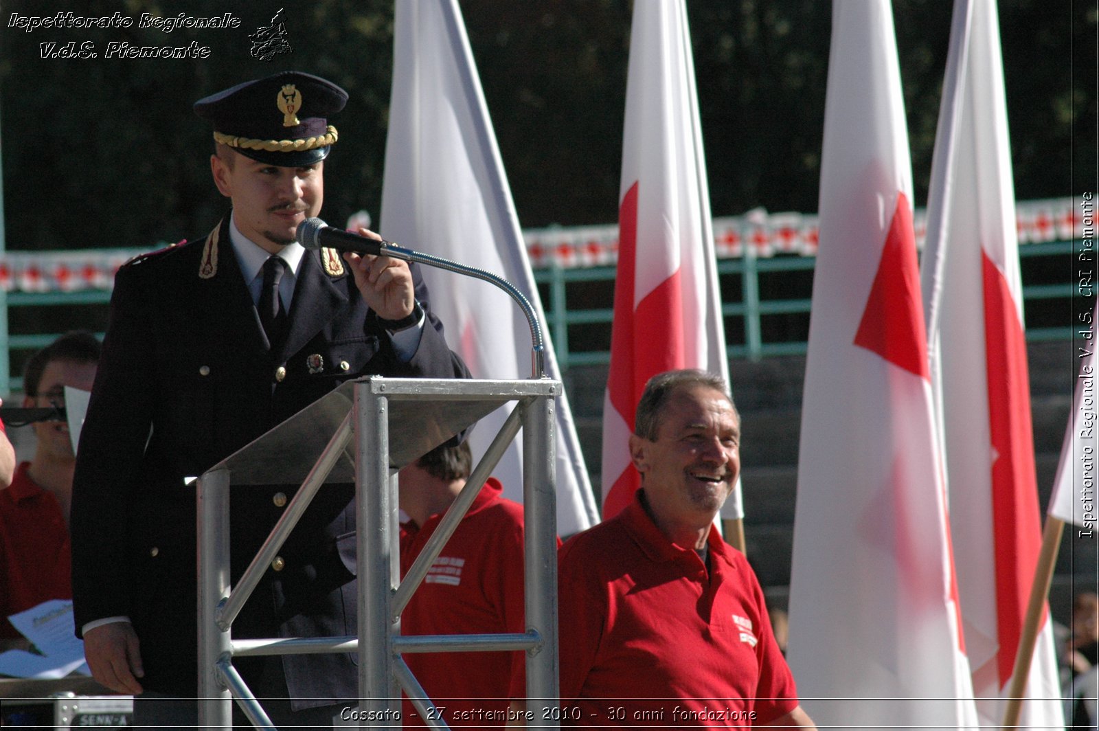 Cossato - 27 settembre 2010 - 30 anni fondazione -  Croce Rossa Italiana - Ispettorato Regionale Volontari del Soccorso Piemonte