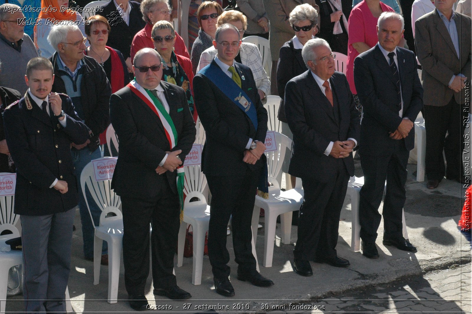 Cossato - 27 settembre 2010 - 30 anni fondazione -  Croce Rossa Italiana - Ispettorato Regionale Volontari del Soccorso Piemonte