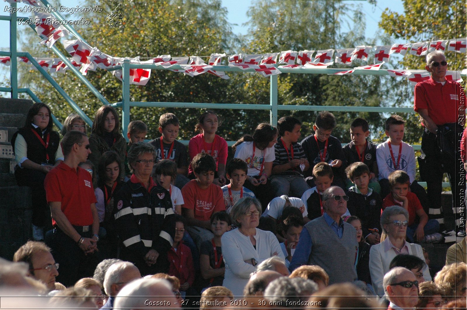 Cossato - 27 settembre 2010 - 30 anni fondazione -  Croce Rossa Italiana - Ispettorato Regionale Volontari del Soccorso Piemonte