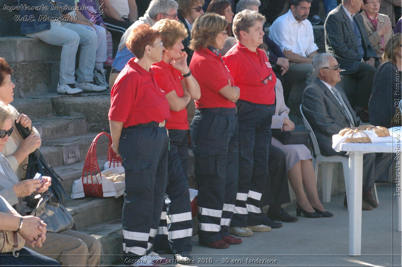 Cossato - 27 settembre 2010 - 30 anni fondazione -  Croce Rossa Italiana - Ispettorato Regionale Volontari del Soccorso Piemonte