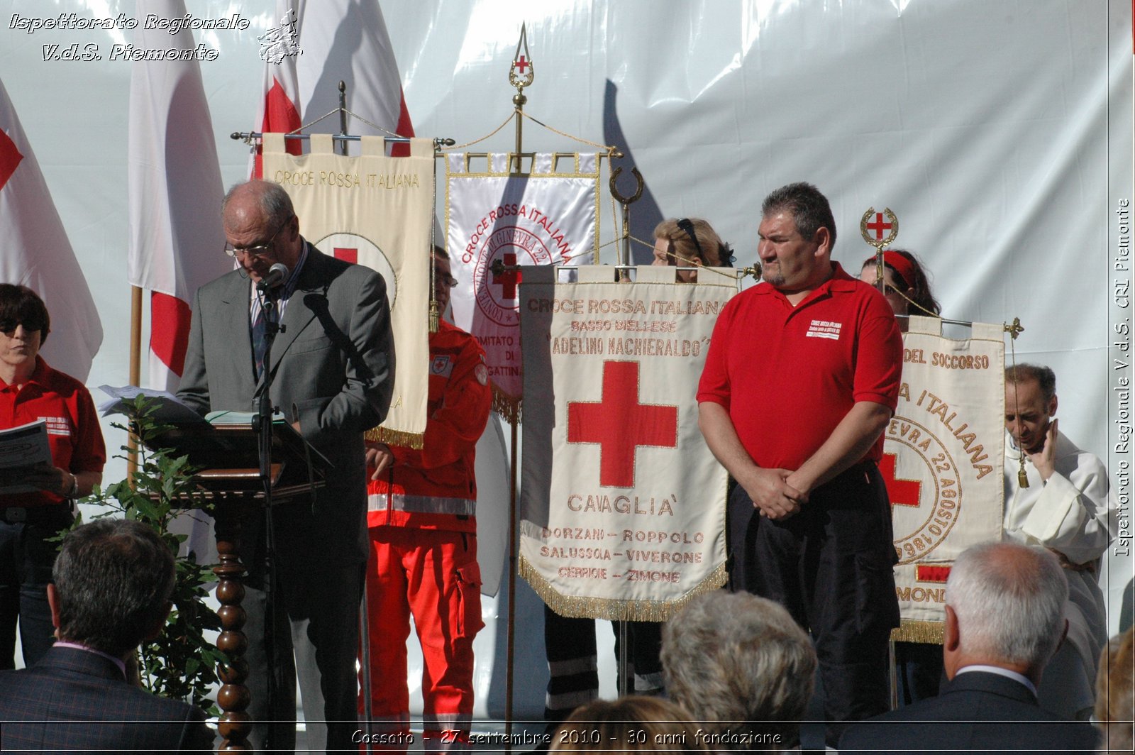 Cossato - 27 settembre 2010 - 30 anni fondazione -  Croce Rossa Italiana - Ispettorato Regionale Volontari del Soccorso Piemonte