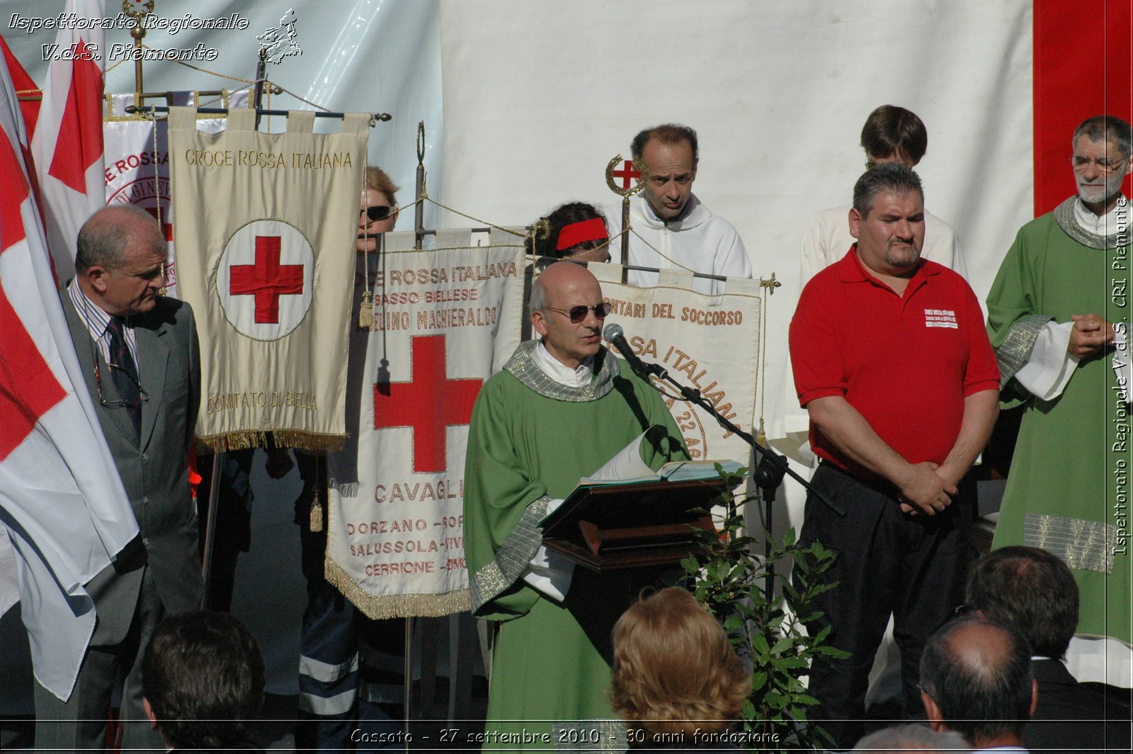 Cossato - 27 settembre 2010 - 30 anni fondazione -  Croce Rossa Italiana - Ispettorato Regionale Volontari del Soccorso Piemonte