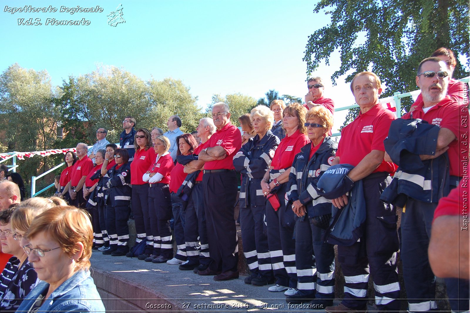 Cossato - 27 settembre 2010 - 30 anni fondazione -  Croce Rossa Italiana - Ispettorato Regionale Volontari del Soccorso Piemonte