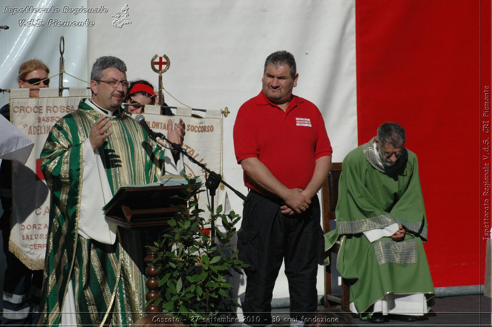 Cossato - 27 settembre 2010 - 30 anni fondazione -  Croce Rossa Italiana - Ispettorato Regionale Volontari del Soccorso Piemonte