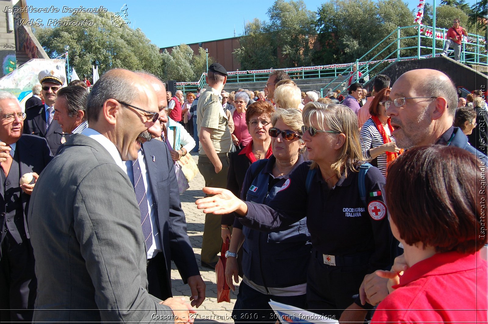 Cossato - 27 settembre 2010 - 30 anni fondazione -  Croce Rossa Italiana - Ispettorato Regionale Volontari del Soccorso Piemonte