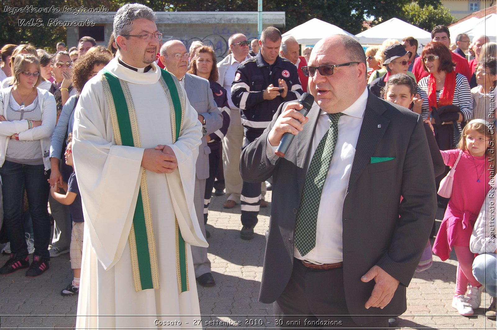 Cossato - 27 settembre 2010 - 30 anni fondazione -  Croce Rossa Italiana - Ispettorato Regionale Volontari del Soccorso Piemonte