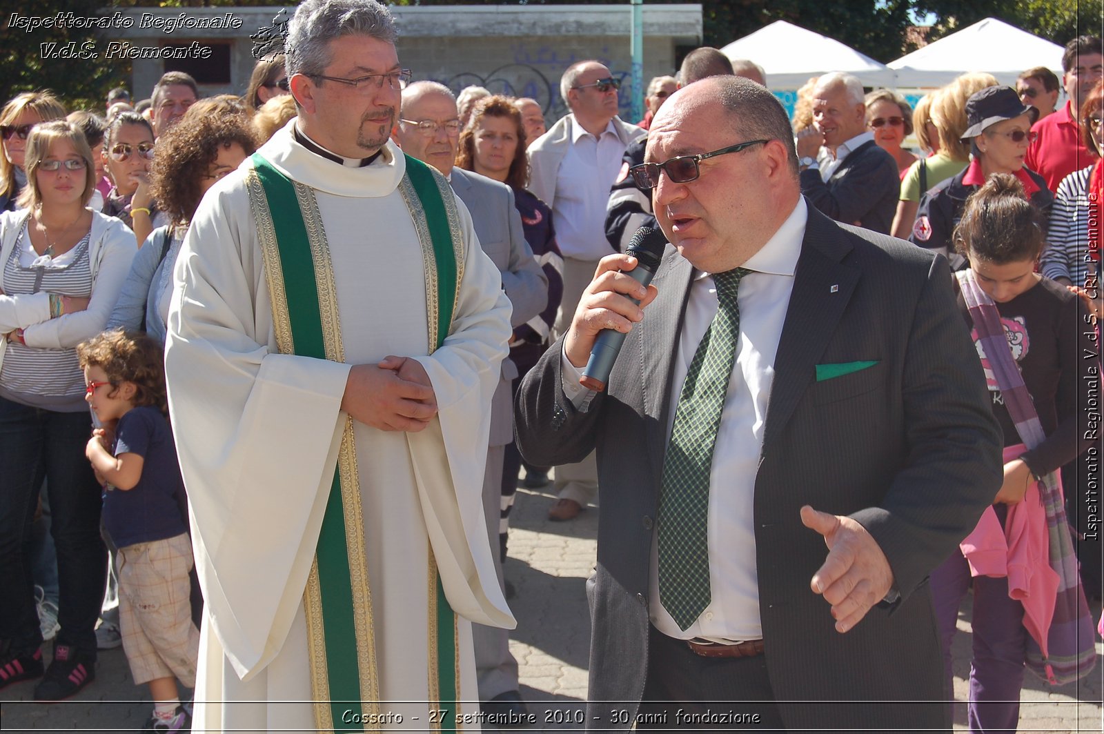 Cossato - 27 settembre 2010 - 30 anni fondazione -  Croce Rossa Italiana - Ispettorato Regionale Volontari del Soccorso Piemonte