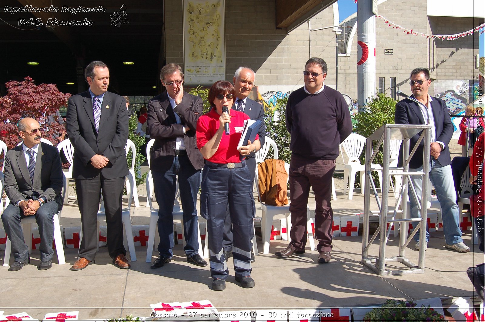 Cossato - 27 settembre 2010 - 30 anni fondazione -  Croce Rossa Italiana - Ispettorato Regionale Volontari del Soccorso Piemonte