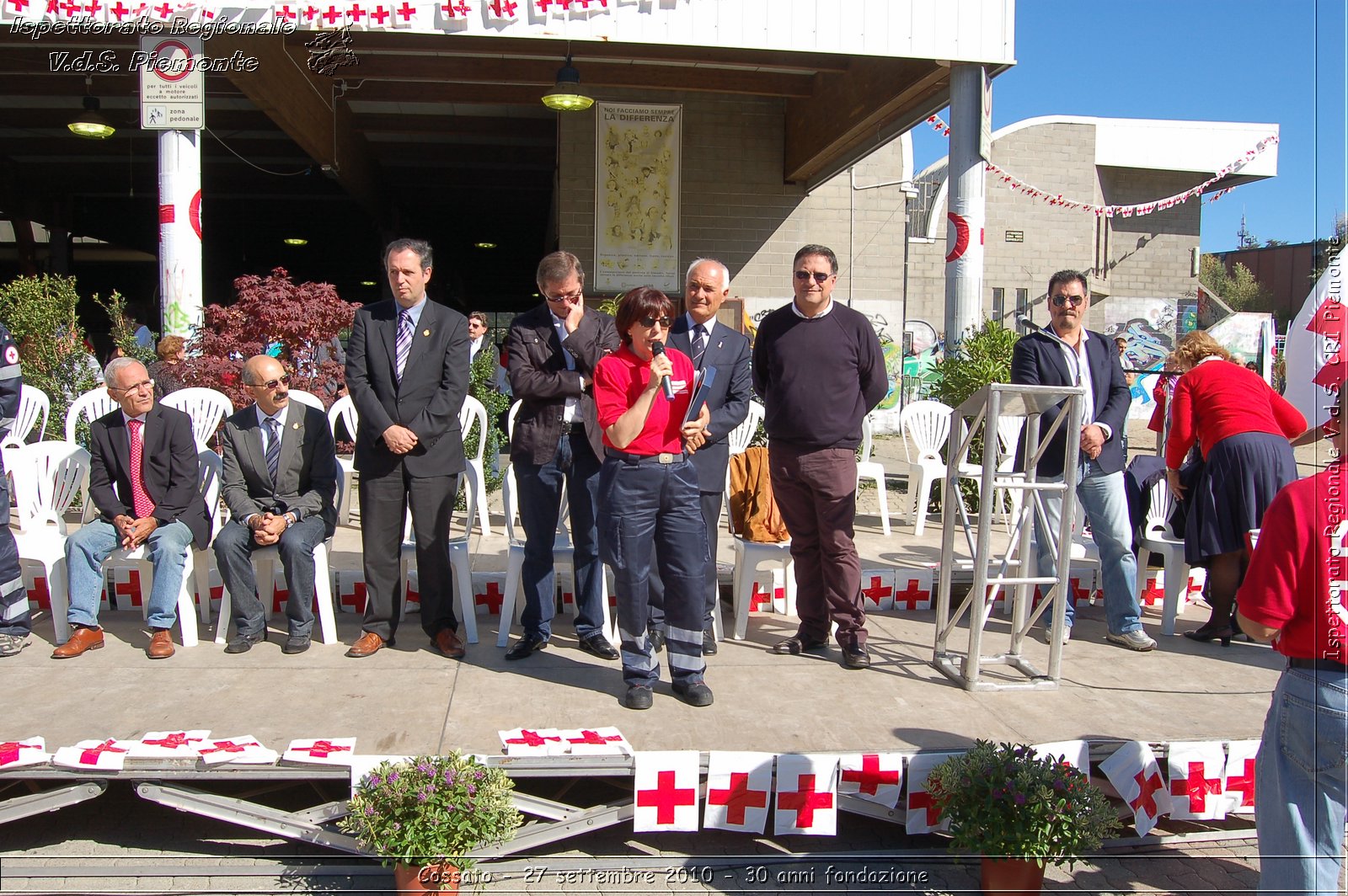 Cossato - 27 settembre 2010 - 30 anni fondazione -  Croce Rossa Italiana - Ispettorato Regionale Volontari del Soccorso Piemonte