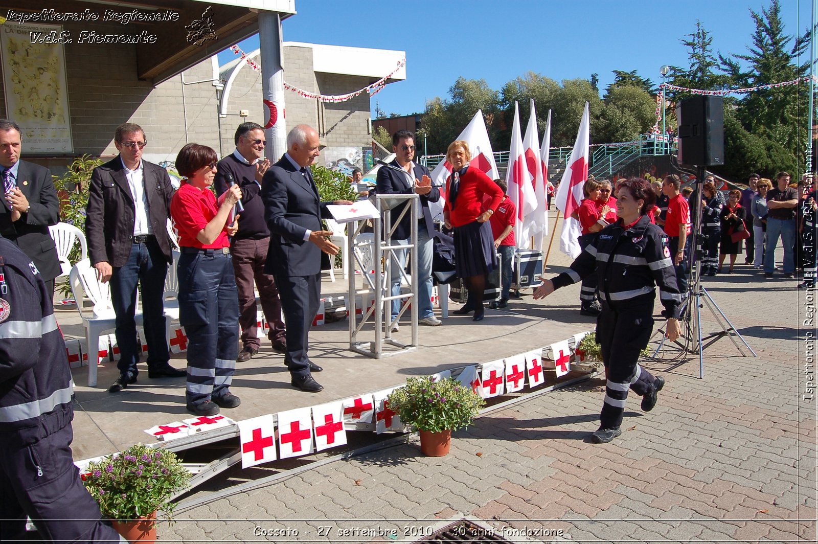 Cossato - 27 settembre 2010 - 30 anni fondazione -  Croce Rossa Italiana - Ispettorato Regionale Volontari del Soccorso Piemonte