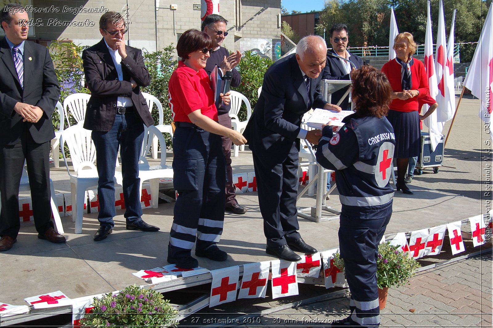 Cossato - 27 settembre 2010 - 30 anni fondazione -  Croce Rossa Italiana - Ispettorato Regionale Volontari del Soccorso Piemonte