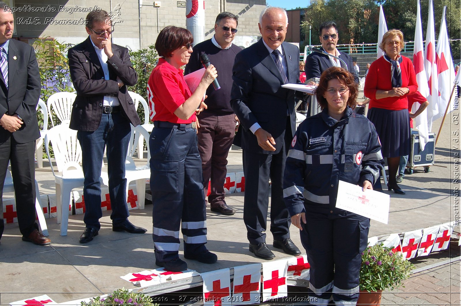 Cossato - 27 settembre 2010 - 30 anni fondazione -  Croce Rossa Italiana - Ispettorato Regionale Volontari del Soccorso Piemonte