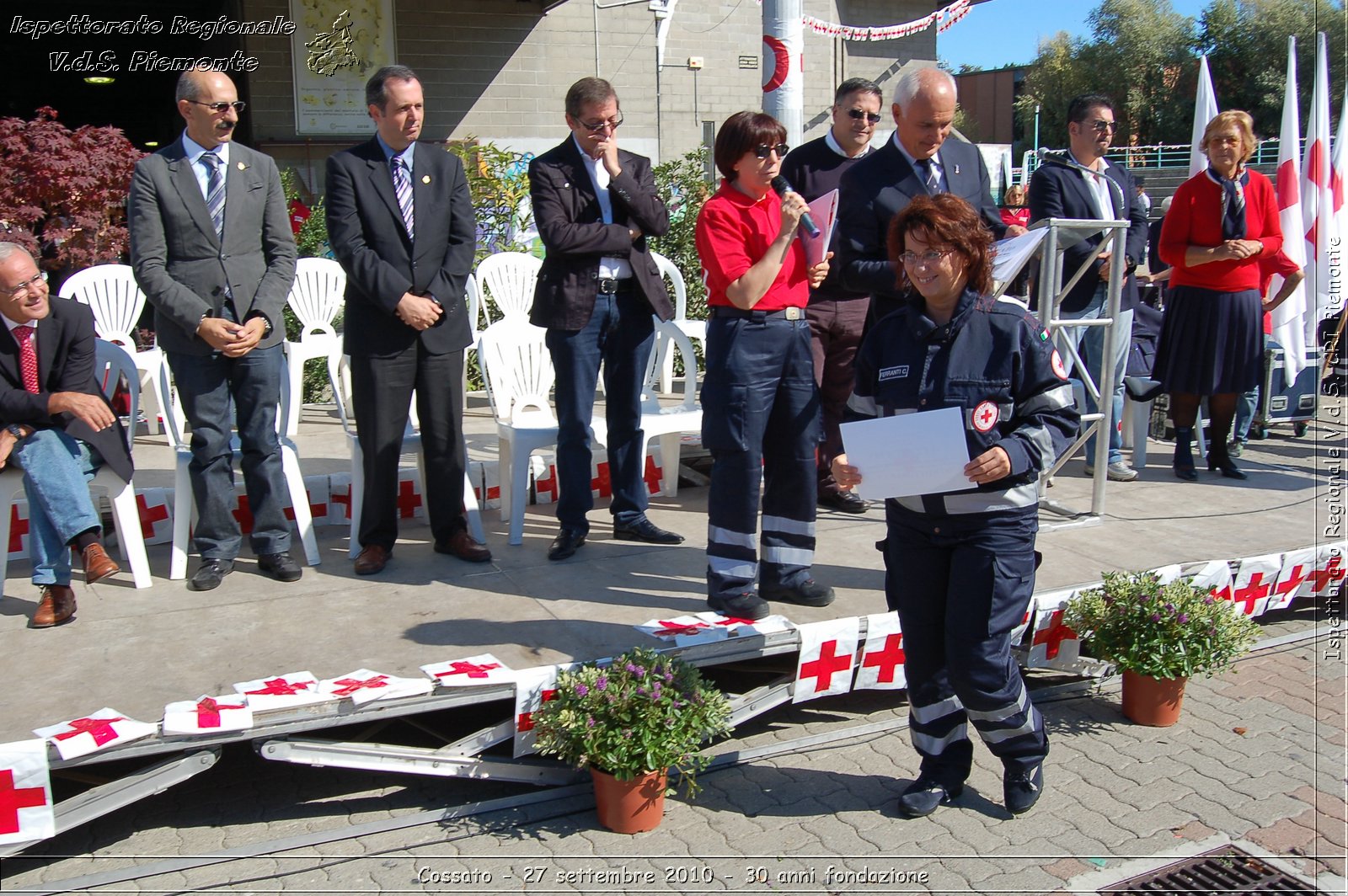 Cossato - 27 settembre 2010 - 30 anni fondazione -  Croce Rossa Italiana - Ispettorato Regionale Volontari del Soccorso Piemonte