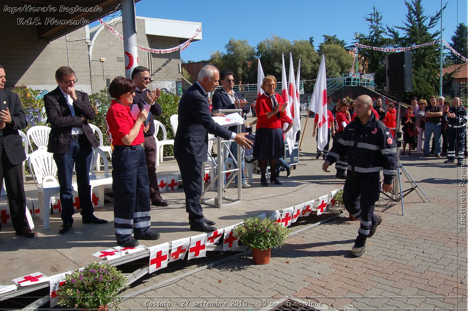 Cossato - 27 settembre 2010 - 30 anni fondazione -  Croce Rossa Italiana - Ispettorato Regionale Volontari del Soccorso Piemonte