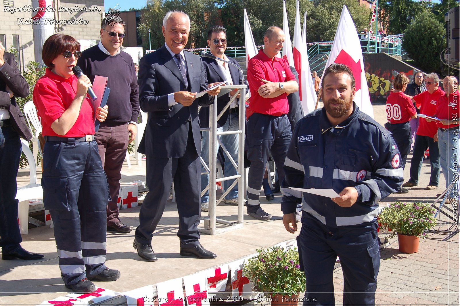 Cossato - 27 settembre 2010 - 30 anni fondazione -  Croce Rossa Italiana - Ispettorato Regionale Volontari del Soccorso Piemonte