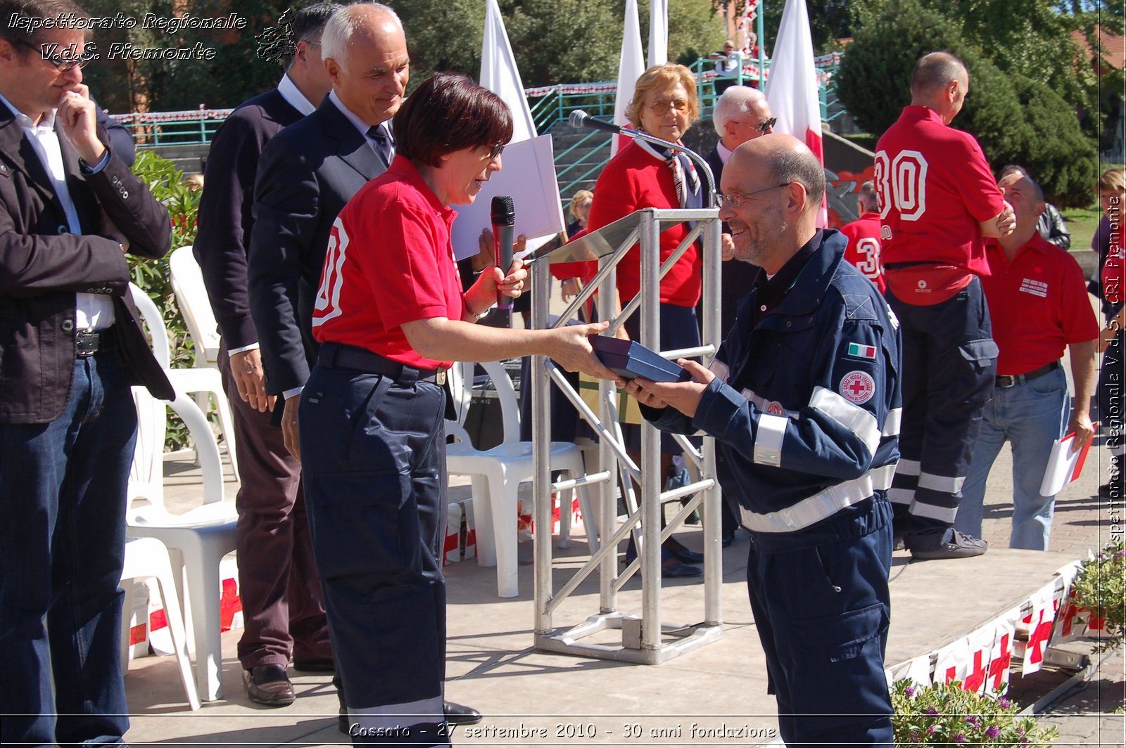 Cossato - 27 settembre 2010 - 30 anni fondazione -  Croce Rossa Italiana - Ispettorato Regionale Volontari del Soccorso Piemonte