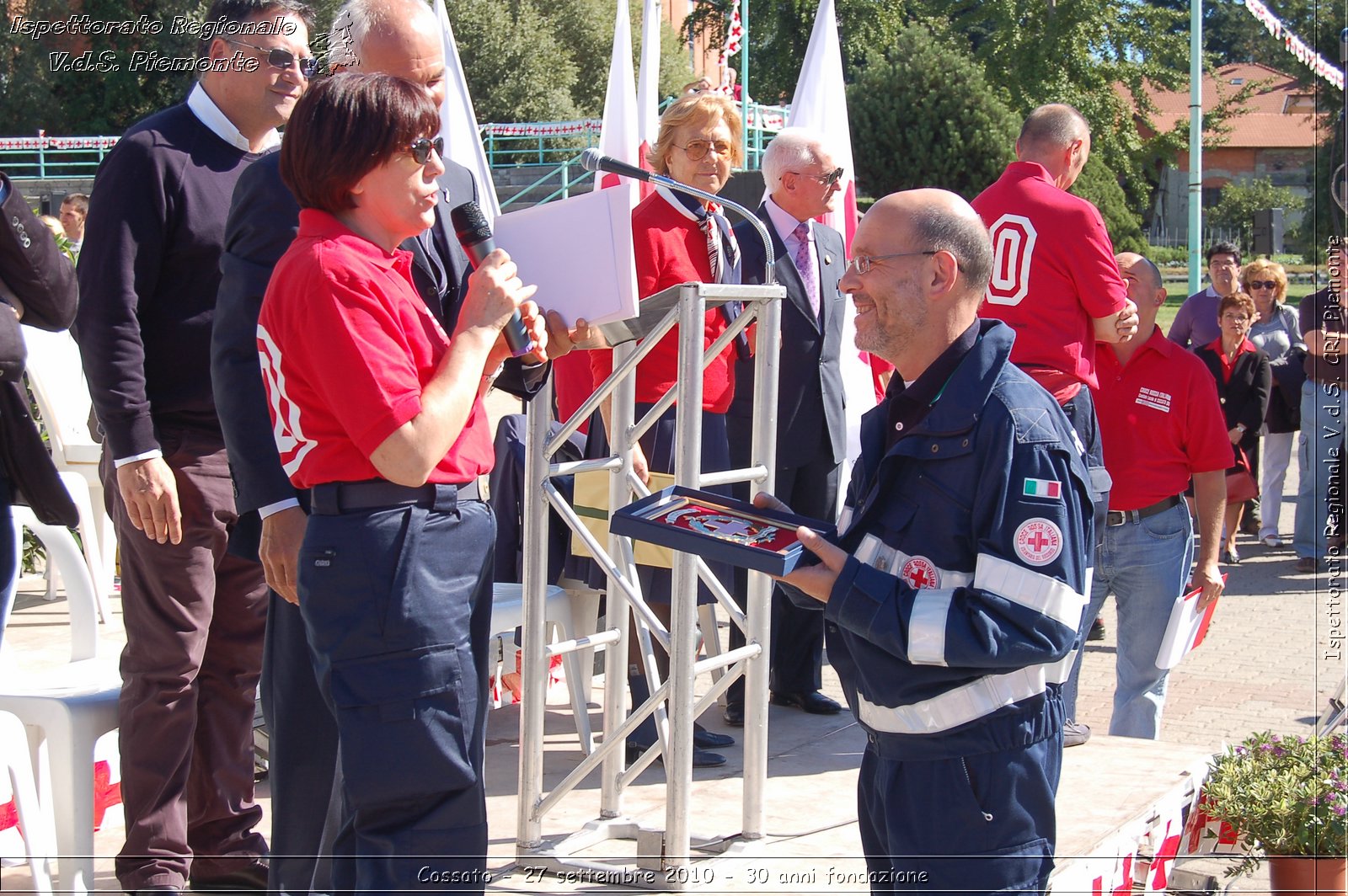 Cossato - 27 settembre 2010 - 30 anni fondazione -  Croce Rossa Italiana - Ispettorato Regionale Volontari del Soccorso Piemonte